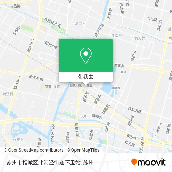 苏州市相城区北河泾街道环卫站地图