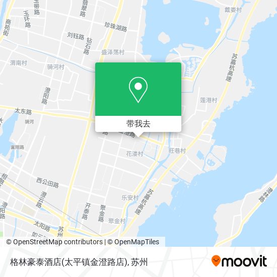 格林豪泰酒店(太平镇金澄路店)地图