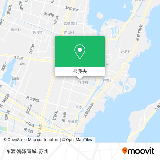 东渡·海派青城地图