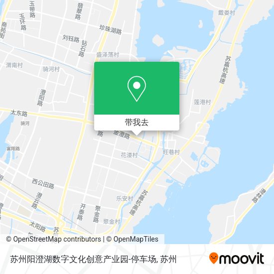 苏州阳澄湖数字文化创意产业园-停车场地图