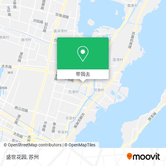 盛世花园地图