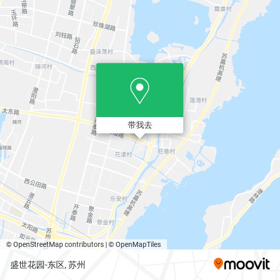 盛世花园-东区地图