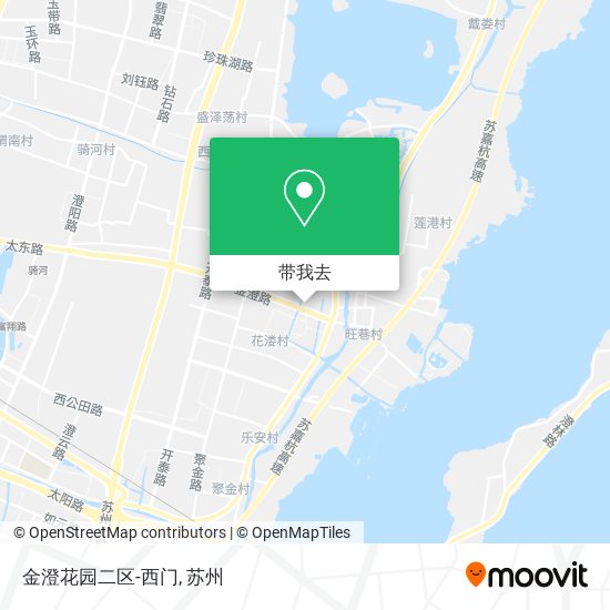 金澄花园二区-西门地图
