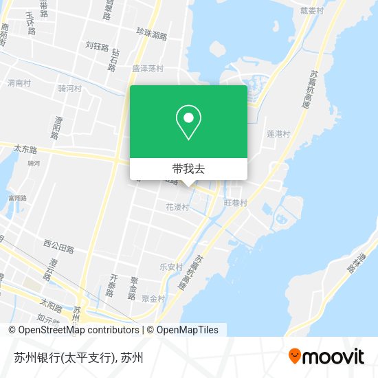 苏州银行(太平支行)地图