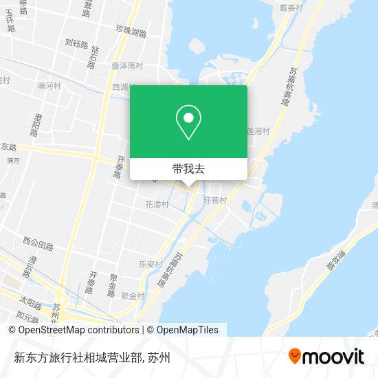 新东方旅行社相城营业部地图