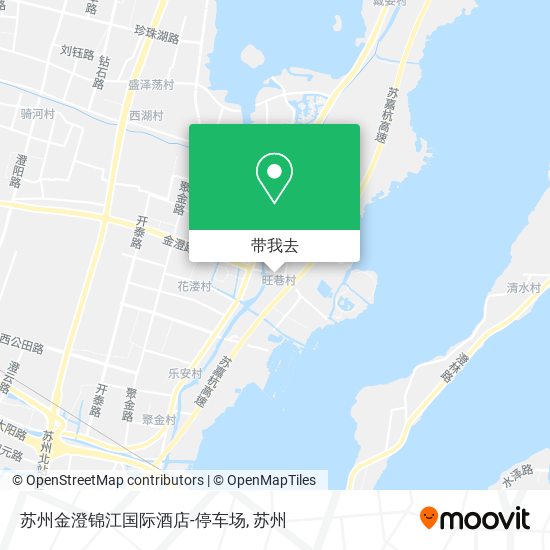 苏州金澄锦江国际酒店-停车场地图