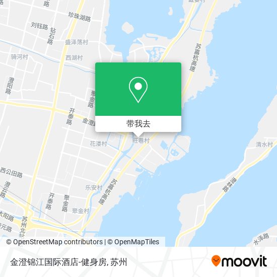 金澄锦江国际酒店-健身房地图