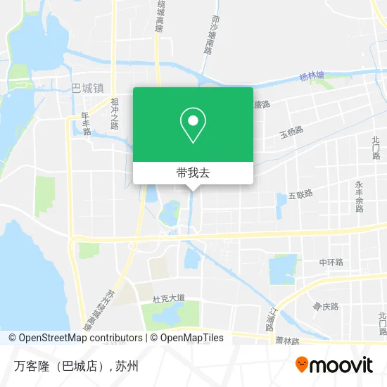 万客隆（巴城店）地图