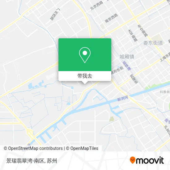 景瑞翡翠湾-南区地图