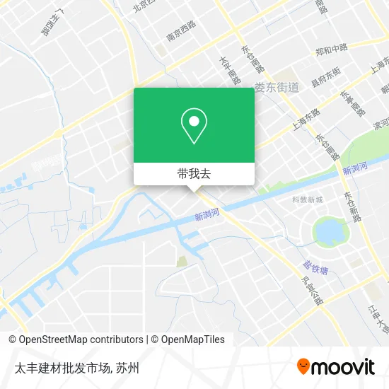 太丰建材批发市场地图
