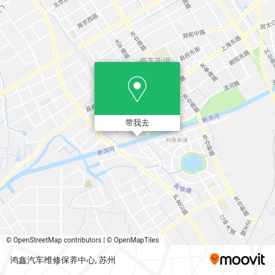 鸿鑫汽车维修保养中心地图