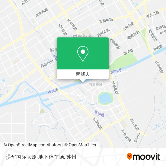 淏华国际大厦-地下停车场地图