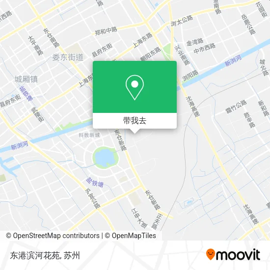 东港滨河花苑地图
