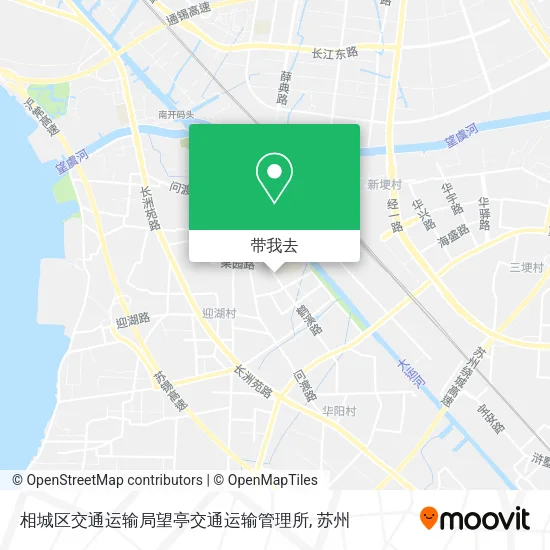 相城区交通运输局望亭交通运输管理所地图