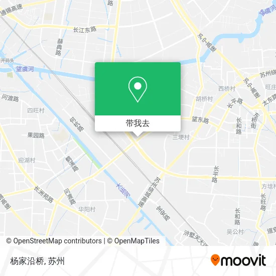 杨家沿桥地图