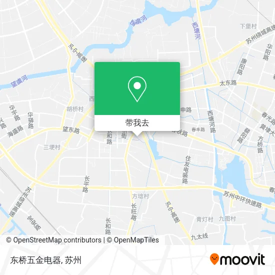 东桥五金电器地图