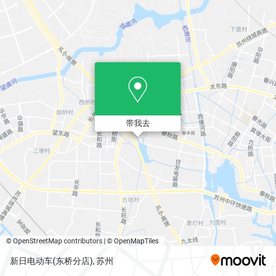 新日电动车(东桥分店)地图
