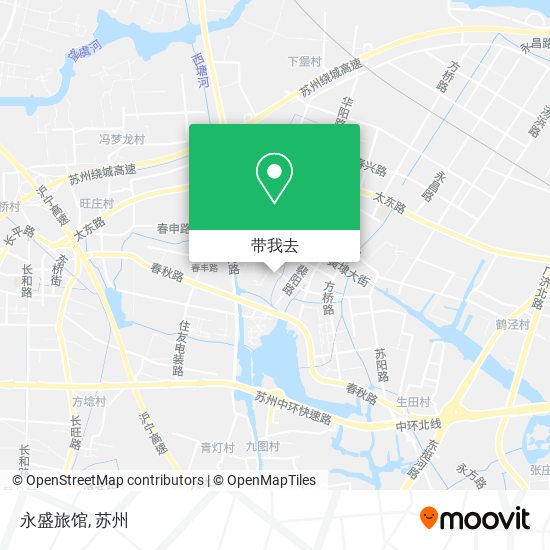 永盛旅馆地图