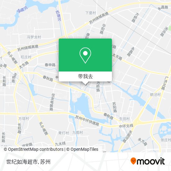 世纪如海超市地图