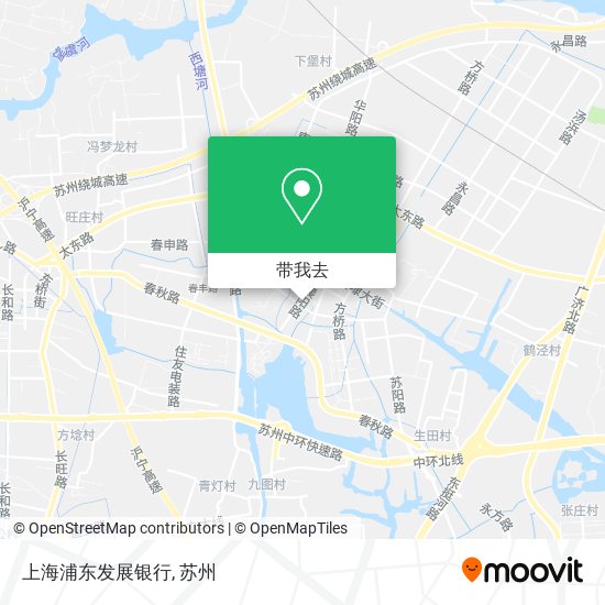 上海浦东发展银行地图