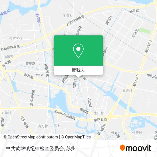 中共黄埭镇纪律检查委员会地图