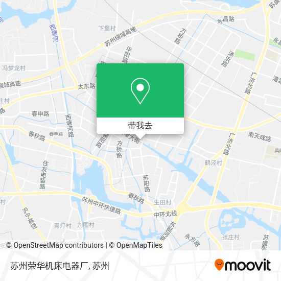 苏州荣华机床电器厂地图