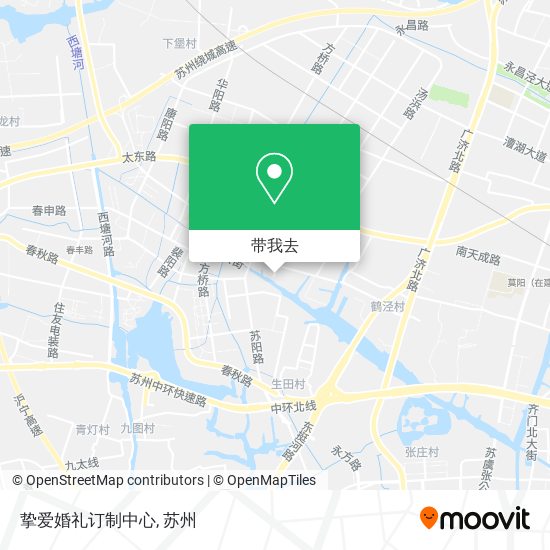 挚爱婚礼订制中心地图