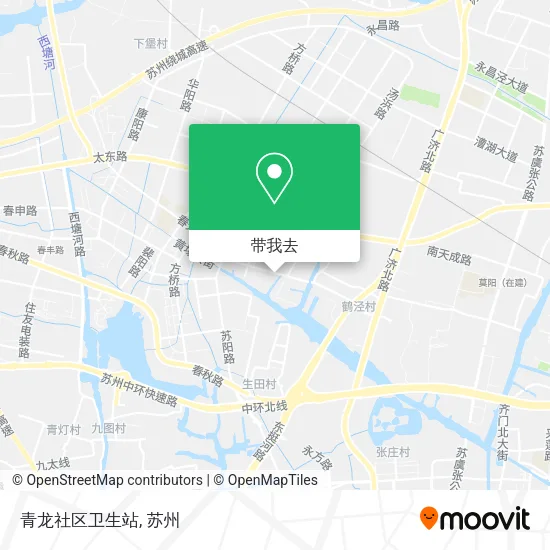 青龙社区卫生站地图