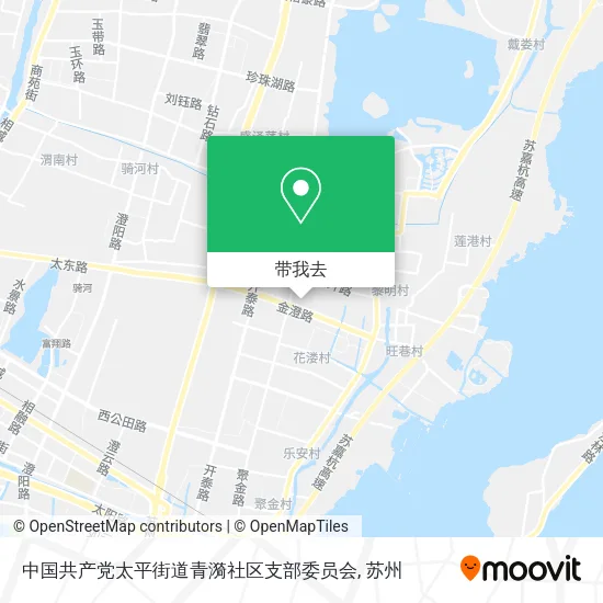 中国共产党太平街道青漪社区支部委员会地图
