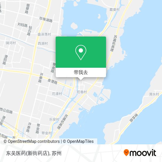 东吴医药(新街药店)地图