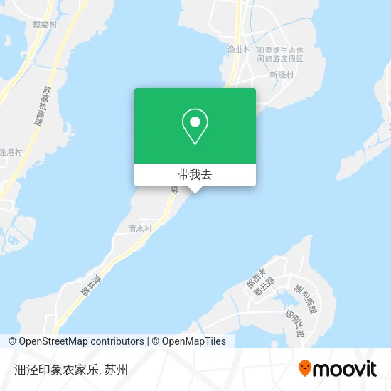 沺泾印象农家乐地图