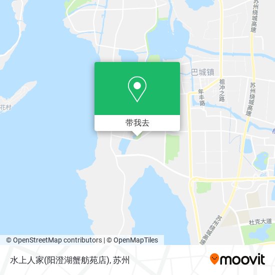 水上人家(阳澄湖蟹舫苑店)地图