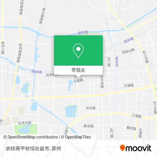农经商平价综合超市地图