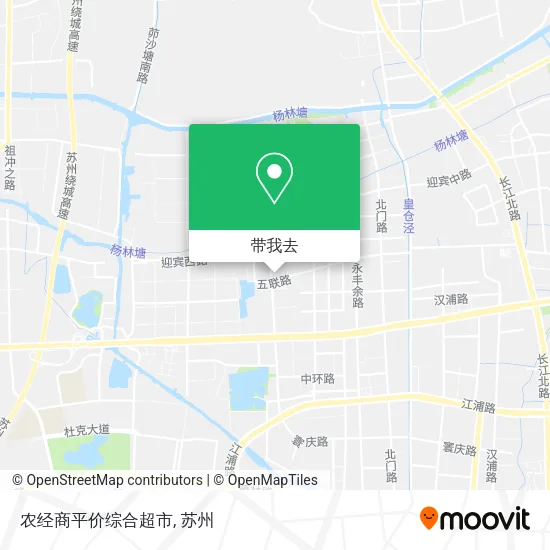 农经商平价综合超市地图