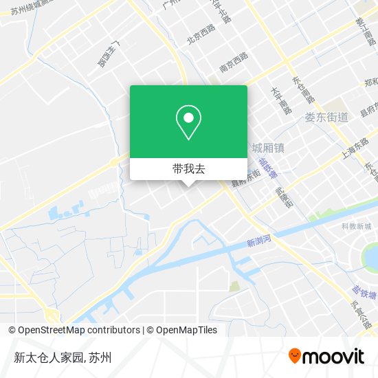 新太仓人家园地图