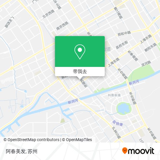 阿春美发地图