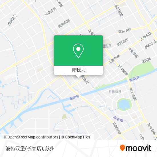 波特汉堡(长春店)地图