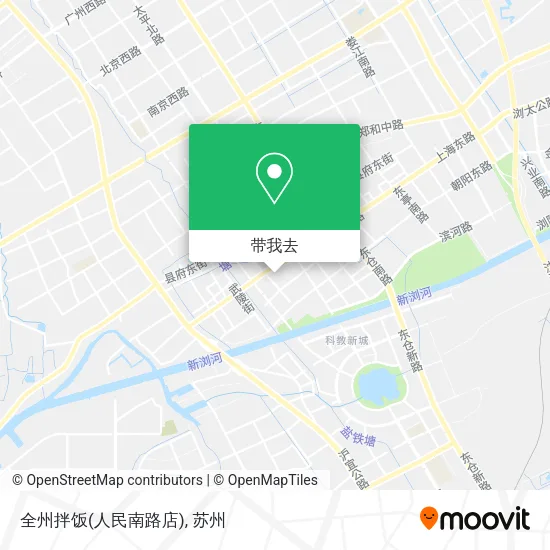 全州拌饭(人民南路店)地图