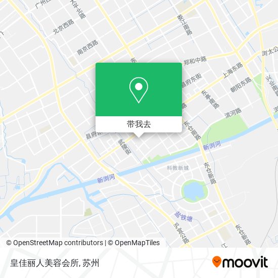 皇佳丽人美容会所地图