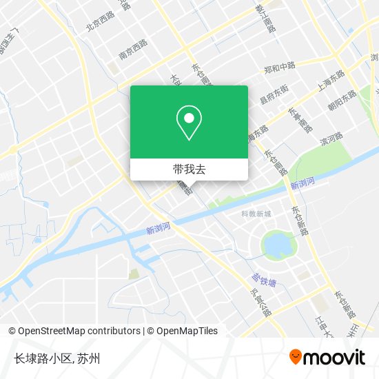 长埭路小区地图