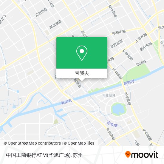 中国工商银行ATM(华旭广场)地图