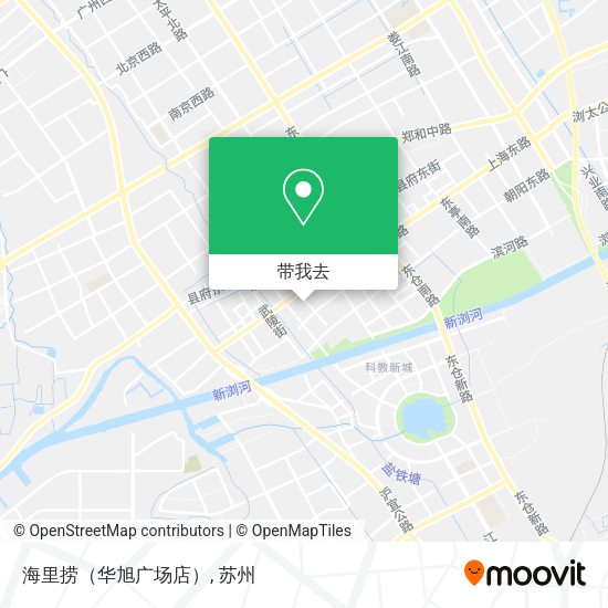海里捞（华旭广场店）地图