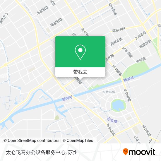 太仓飞马办公设备服务中心地图