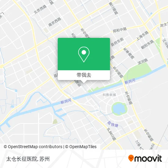 太仓长征医院地图