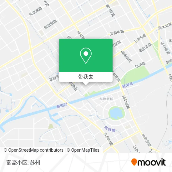 富豪小区地图