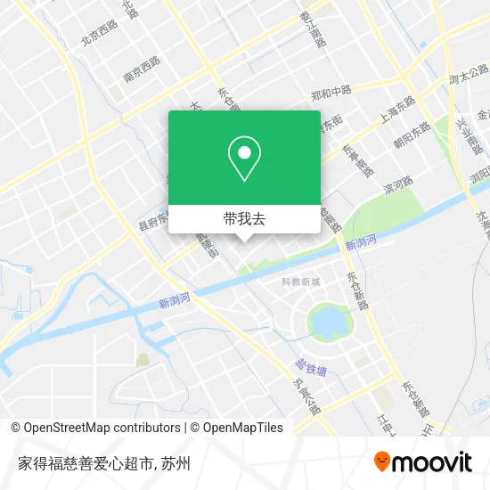 家得福慈善爱心超市地图