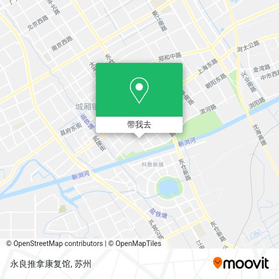 永良推拿康复馆地图