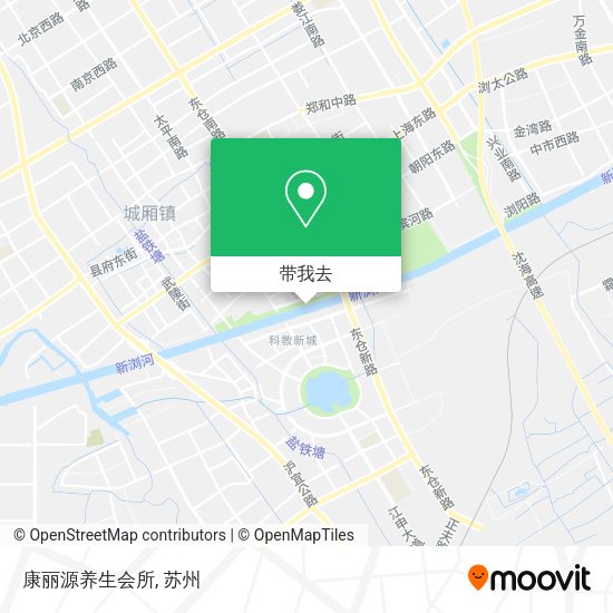 康丽源养生会所地图
