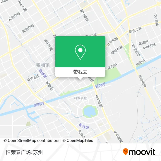 恒荣泰广场地图