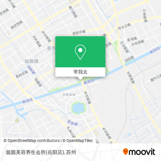 懿圆美容养生会所(岳阳店)地图